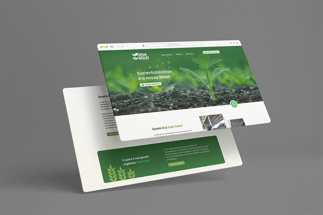Landing Page - Vida solo