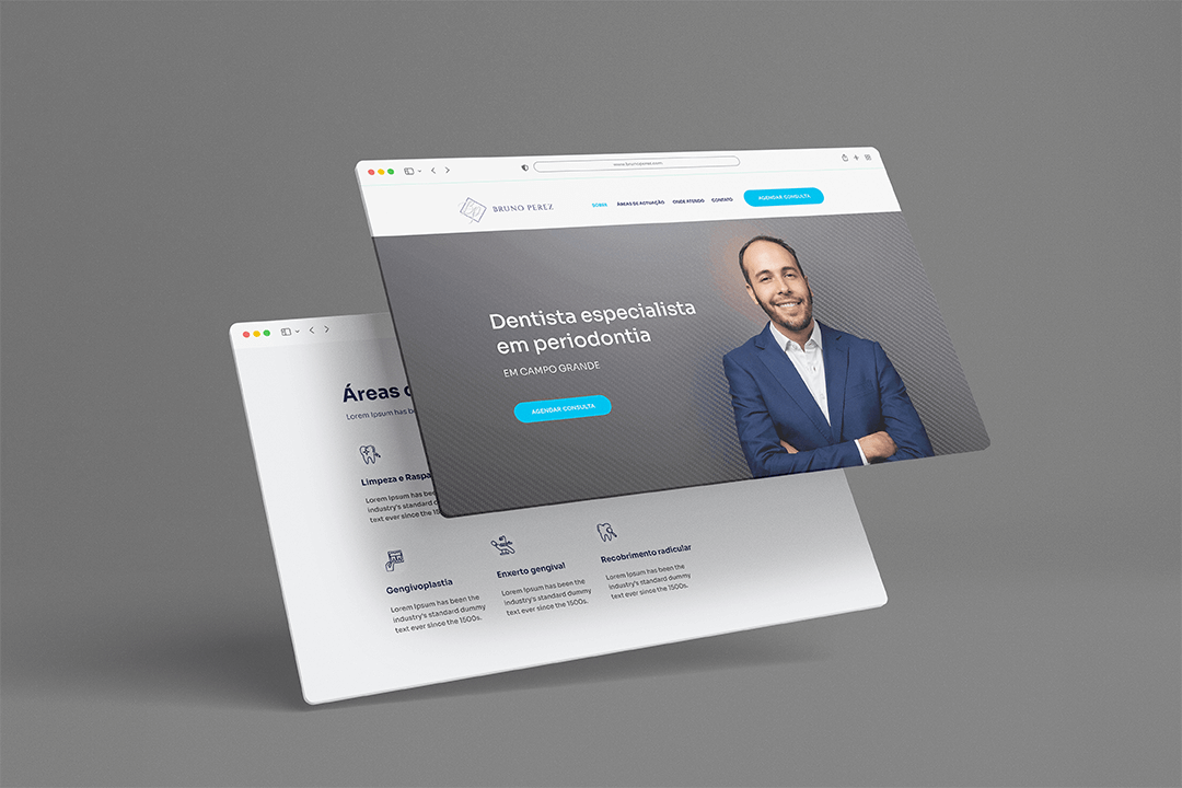 Landing Page - Dentista Bruno Perez